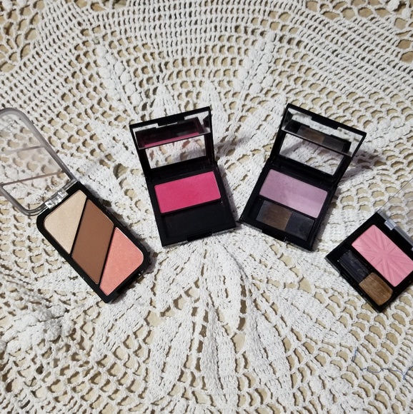 Revlon & Rimmel Duos 4 Pack Blush/Highlighters - Picture 1 of 2